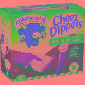 Den Skrattande Kon Cheez Dippers 5-p 175g