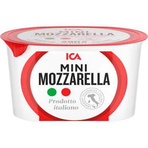 ICA Mini mozzarella 125g