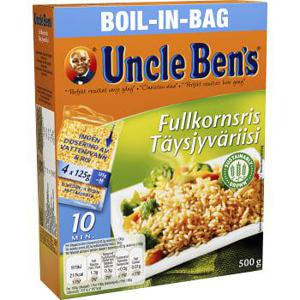 Uncle Bens Boil in bag Fullkornsris 500g