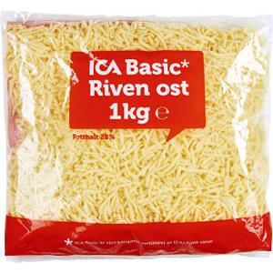 ICA Basic Riven ost 1kg