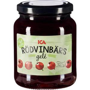ICA Gelé Rödvinsbär 425g