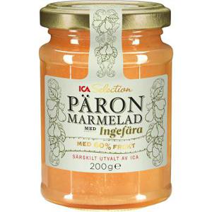 ICA Selection Marmelad Päron Ingefära 200g