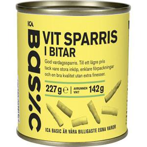 ICA Basic Sparris Bitar 227g