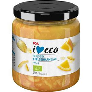 ICA I love eco Apelsinmarmelad 400g