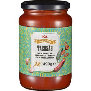 ICA Tacosås Medium 490g