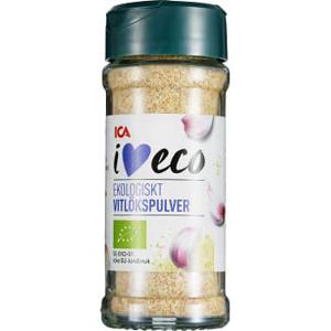 ICA I love eco Vitlökspulver Ekologisk 49g