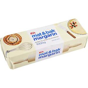 ICA Mat & bakmargarin 80% 1kg