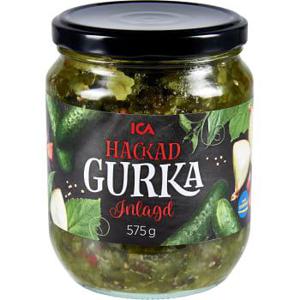 ICA Hackad Gurka 575g