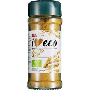 ICA I love eco Curry Ekologisk 31g