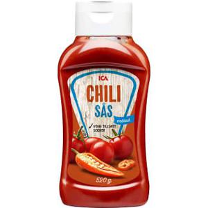 ICA Chilisås Osötad 520g