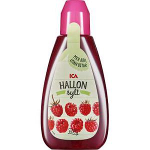 ICA Hallonsylt Klämflaska 600g
