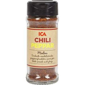 ICA Chilipeppar Malen 40g