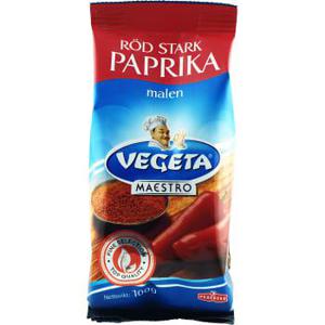 Vegeta Paprikapulver  Röd Stark 100g