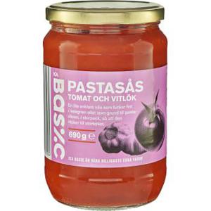 ICA Basic Pastasås Tomat & vitlök 690g