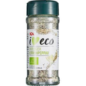 ICA I love eco Citronpeppar Ekologisk 52g
