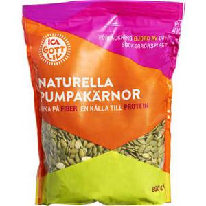 ICA Gott Liv Pumpakärnor 800g