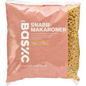 ICA Basic Snabbmakaroner 1kg