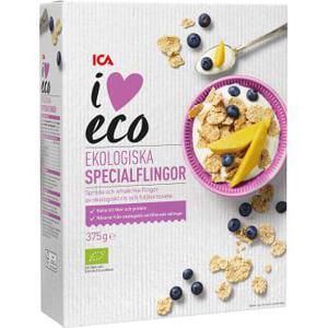 ICA i Love Eco Specialflingor Ekologisk 375g