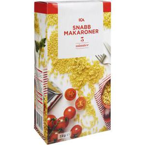 ICA Snabbmakaroner 1kg