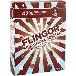 ICA Flingor med Chokladsmak 375g
