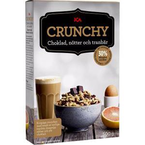 ICA Flingor Crunchy Choklad Mindre socker 500g