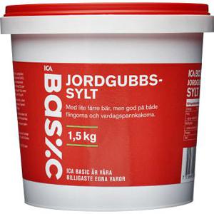 ICA Basic Jordgubbssylt 1,5kg