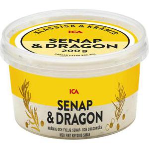 ICA Sås Senap/Dragonsås 200g