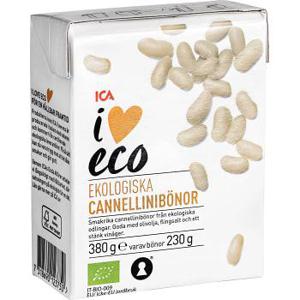 ICA I love eco Cannellinibönor Ekologisk 380g