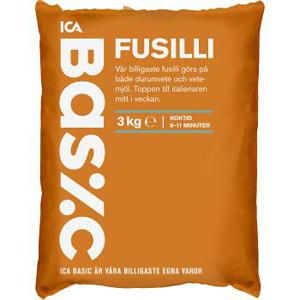 ICA Basic Fusilli 3kg