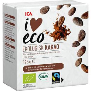 ICA I love eco Kakao 125g