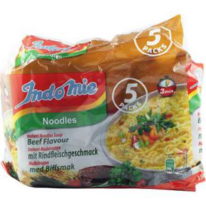 Indomie Snabbnudlar Biff 5-p 350g