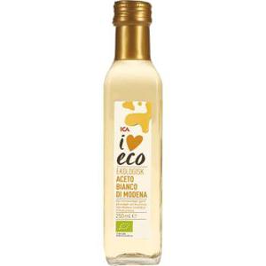 ICA I love eco Vitvinsvinäger Ekologisk Condimento Bianco Italiano 250ml