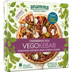 Anamma Pizza Vegokebab Fryst 350g