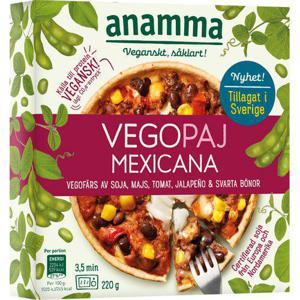 Anamma Vegopaj Mexicana Fryst 220g