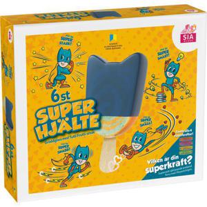SIA Glass Glasspinne Superhjälte 6-p