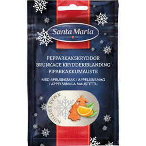 Santa Maria Pepparkakskryddor med Apelsinsmak 20g
