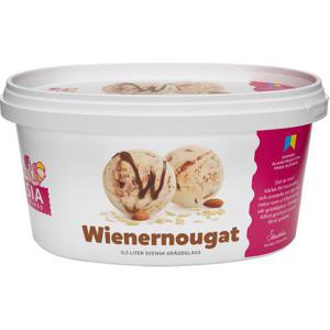 SIA Glass Gräddglass Wienernougat 250g