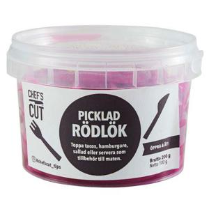 Frukt & Grönt Picklad Rödlök 100g Klass1