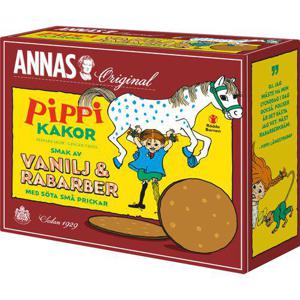 Annas Pepparkakor Pippi Vanilj & Rabarber 300g