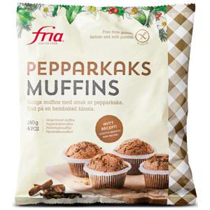 Fria Pepparkaksmuffins Glutenfri Fryst 4-p  Bröd