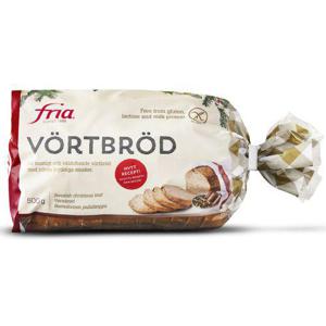 Fria Vörtbröd Glutenfri/Laktosfri Fryst 500g