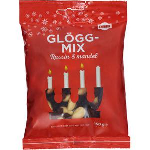 Favorit Glöggmix Russin & Mandel 150g