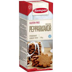 Semper Pepparkakor Glutenfria/Laktosfria 150g