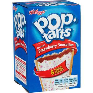 Kelloggs Pop Tarts Strawberry Sens 8-p Kellog's