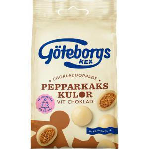 Göteborgskex Pepparkakskulor Vit Choklad 120g Göteborgs Kex
