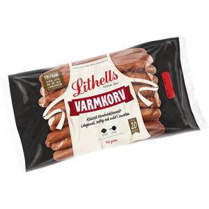 Lithells Varmkorv med Skinn 900g