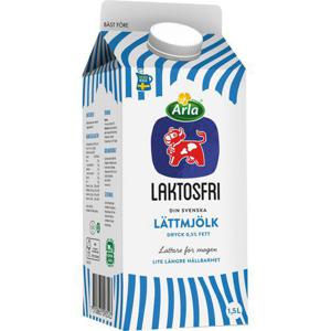 Arla Ko Lättmjölk Laktosfri 0,5% 1,5L Arla