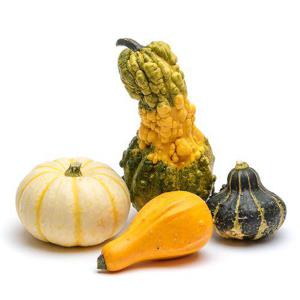 Frukt & Grönt Pumpa Dekoration 3-pack Klass1