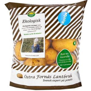 Frukt & Grönt Potatis Mos/Mjölig EKO 1kg Klass2