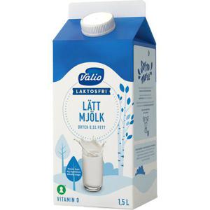 Valio Lättmjölk Laktosfri 0,5% 1,5L